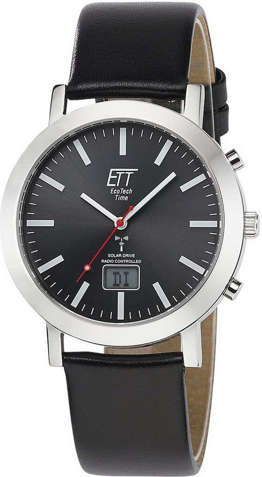 ETT Eco Tech Time Funkuhr Herrenuhr im Bahnhofuhrenstil - Eco Tech Time Modell: EGS-11578-21LL ETT Eco Tech Time Funkuhr Herrenuhr im Bahnhofuhrenstil - Eco Tech Time Modell: EGS-11578-21LL von ETT Eco Tech Time