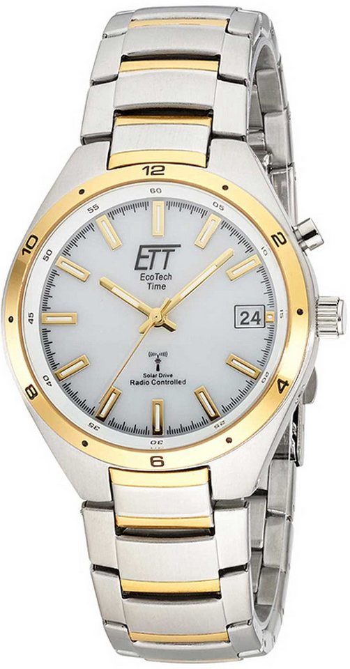 ETT Eco Tech Time Funkuhr Herrenuhr mit Funk-Solaruhrwerk - Eco Tech Time Modell: EGS-11443-11M ETT Eco Tech Time Funkuhr Herrenuhr mit Funk-Solaruhrwerk - Eco Tech Time Modell: EGS-11443-11M von ETT Eco Tech Time