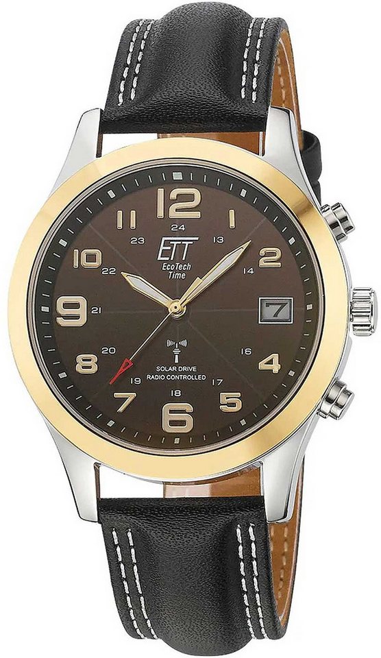 ETT Eco Tech Time Funkuhr Herrenuhr mit Funk-Solaruhrwerk - Eco Tech Time Modell: EGS-11487-22L ETT Eco Tech Time Funkuhr Herrenuhr mit Funk-Solaruhrwerk - Eco Tech Time Modell: EGS-11487-22L von ETT Eco Tech Time