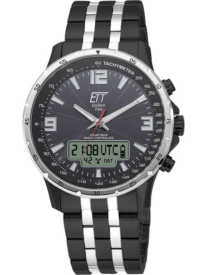 ETT Eco Tech Time Quarzuhr ETT EGS-11568-21M Solar Drive Funk Professional Arctica Herrenuhr 43mm ETT EGS-11568-21M Solar Drive Funk Professional Arctica Herrenuhr 43mm von ETT Eco Tech Time