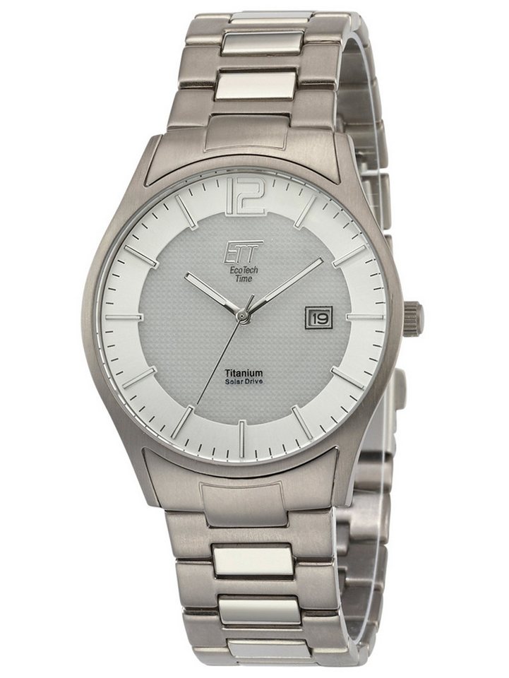 ETT Eco Tech Time Quarzuhr ETT EGT-12052-41M Solar Drive Sahara Herrenuhr 40mm 5ATM ETT EGT-12052-41M Solar Drive Sahara Herrenuhr 40mm 5ATM von ETT Eco Tech Time