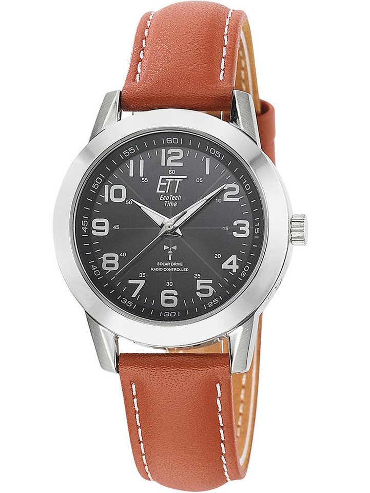 ETT Eco Tech Time Quarzuhr ETT ELS-11494-22L Solar drive Funkuhr Gobi Damenuhr 34mm 5ATM ETT ELS-11494-22L Solar drive Funkuhr Gobi Damenuhr 34mm 5ATM von ETT Eco Tech Time