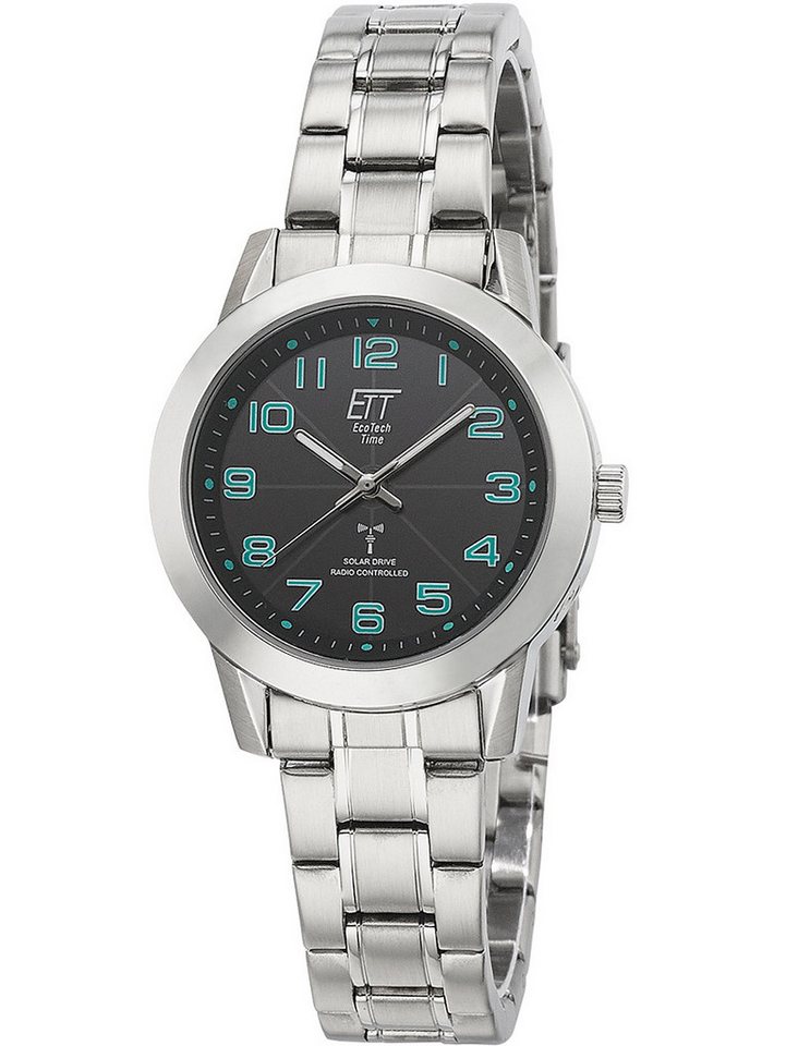 ETT Eco Tech Time Quarzuhr ETT ELS-11504-22M Solar drive Funkuhr Gobi Damenuhr 34mm 5ATM ETT ELS-11504-22M Solar drive Funkuhr Gobi Damenuhr 34mm 5ATM von ETT Eco Tech Time