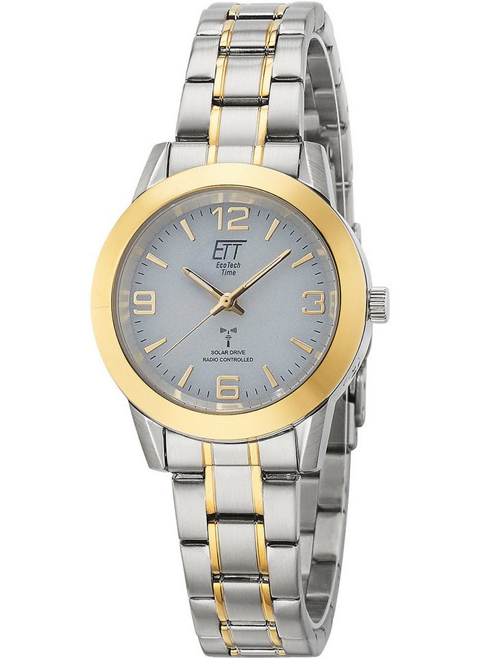 ETT Eco Tech Time Quarzuhr ETT ELS-11505-42M Solar drive Funkuhr Gobi Damenuhr 34mm 5ATM ETT ELS-11505-42M Solar drive Funkuhr Gobi Damenuhr 34mm 5ATM von ETT Eco Tech Time
