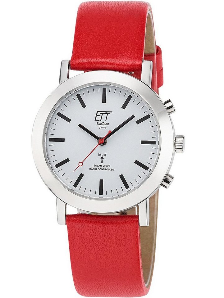ETT Eco Tech Time Quarzuhr ETT ELS-11582-11L Damenuhr Solar Funkuhr 35mm 5ATM ETT ELS-11582-11L Damenuhr Solar Funkuhr 35mm 5ATM von ETT Eco Tech Time