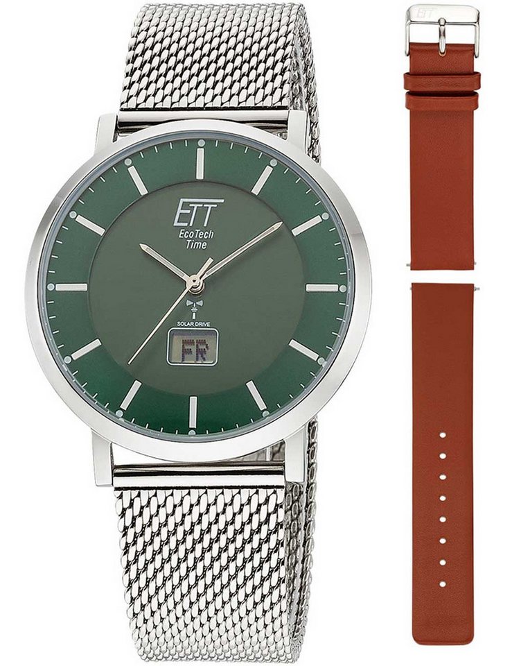 ETT Eco Tech Time Quarzuhr ETT Eco Tech Time EGS-11622-81MS Herrenuhr Atacama Solar Funkuhr ETT Eco Tech Time EGS-11622-81MS Herrenuhr Atacama Solar Funkuhr von ETT Eco Tech Time