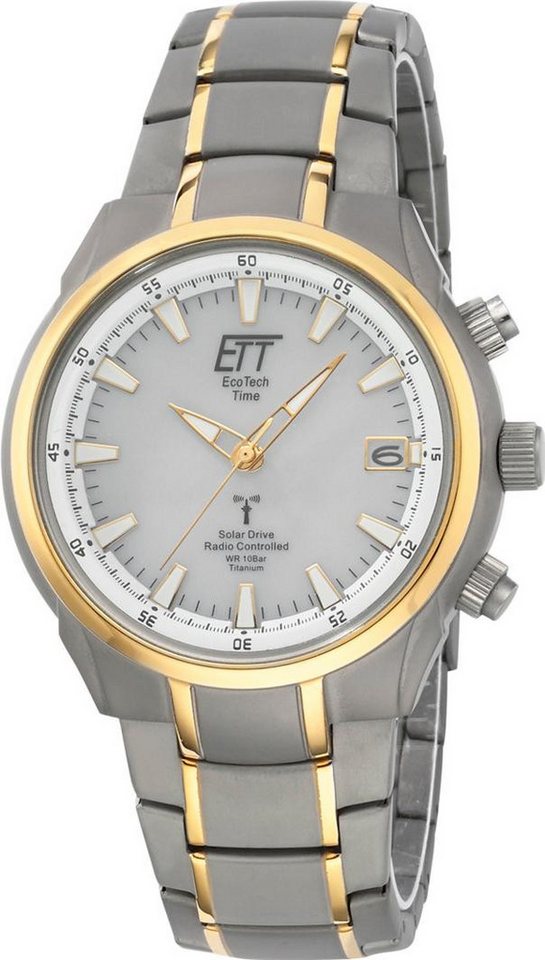 ETT Eco Tech Time Quarzuhr Solar Drive Funk Aquanaut II Herrenfunkuhr ETT Eco Tech Time Quarzuhr Solar Drive Funk Aquanaut II Herrenfunkuhr von ETT Eco Tech Time