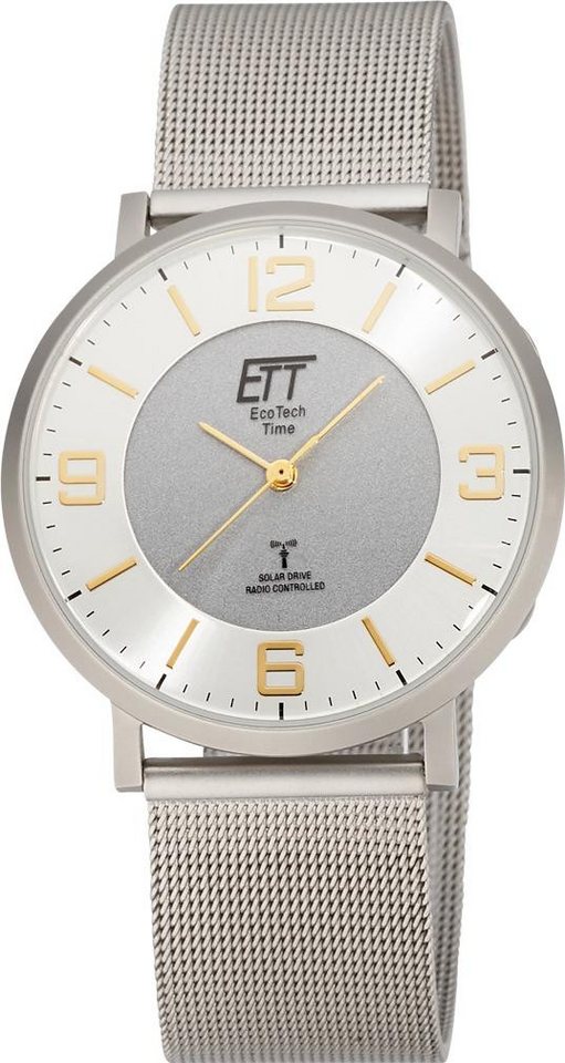 ETT Eco Tech Time Quarzuhr Solar Drive Funk Atacama Herrenfunkuhr ETT Eco Tech Time Quarzuhr Solar Drive Funk Atacama Herrenfunkuhr von ETT Eco Tech Time