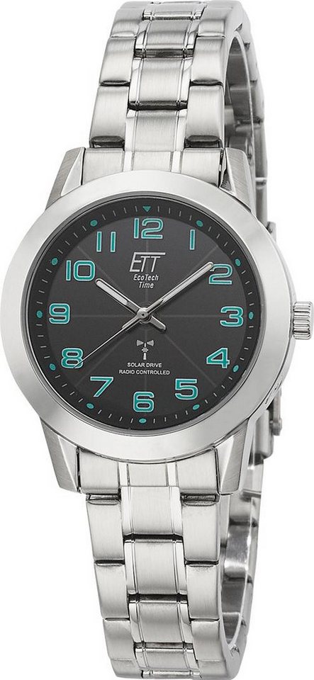 ETT Eco Tech Time Quarzuhr Solar Drive Funk Basic Damenfunkuhr von ETT Eco Tech Time