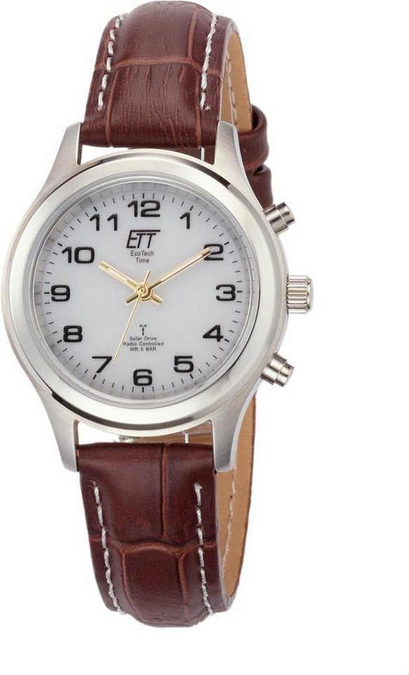 ETT Eco Tech Time Quarzuhr Solar Drive Funk Basic Damenfunkuhr von ETT Eco Tech Time