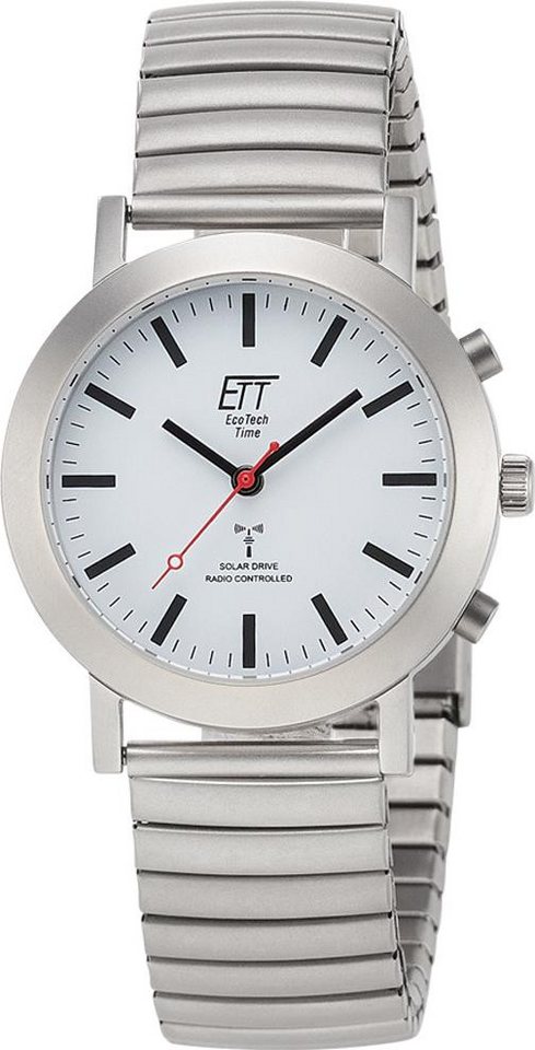 ETT Eco Tech Time Quarzuhr Solar Drive Funk Damenfunkuhr von ETT Eco Tech Time
