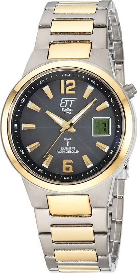 ETT Eco Tech Time Quarzuhr Solar Drive Funk Everest II Herrenfunkuhr ETT Eco Tech Time Quarzuhr Solar Drive Funk Everest II Herrenfunkuhr von ETT Eco Tech Time