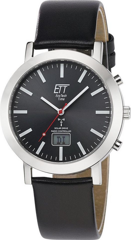 ETT Eco Tech Time Quarzuhr Solar Drive Funk Herrenfunkuhr ETT Eco Tech Time Quarzuhr Solar Drive Funk Herrenfunkuhr von ETT Eco Tech Time
