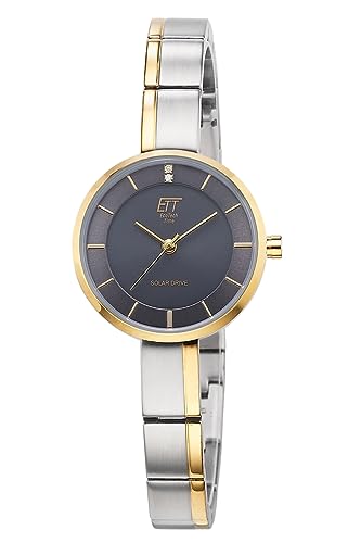 ETT Eco Tech Time Solar Damen Uhr Analog mit Edelstahl Armband ELS-12151-52M ETT Eco Tech Time Solar Damen Uhr Analog mit Edelstahl Armband ELS-12151-52M von ETT Eco Tech Time