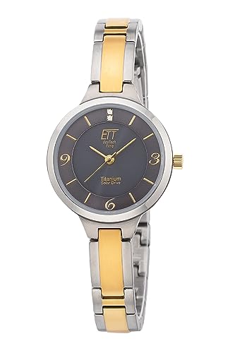 ETT Eco Tech Time Solar Damen Uhr Analog mit Titan Armband ELS-12146-52M ETT Eco Tech Time Solar Damen Uhr Analog mit Titan Armband ELS-12146-52M von ETT Eco Tech Time