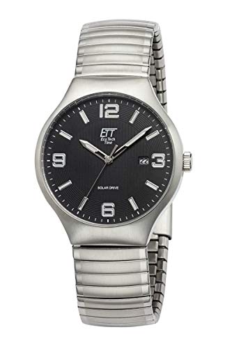 ETT Eco Tech Time Solar Herren Uhr Analog mit Edelstahl Zugband Armband EGS-12086-21M ETT Eco Tech Time Solar Herren Uhr Analog mit Edelstahl Zugband Armband EGS-12086-21M von ETT Eco Tech Time