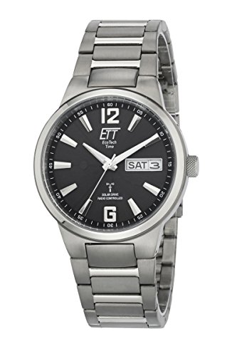 ETT Eco Tech Time Funk Solar Herren Uhr Analog mit Titan Armband EGT-11321-21M ETT Eco Tech Time Funk Solar Herren Uhr Analog mit Titan Armband EGT-11321-21M von ETT Eco Tech Time