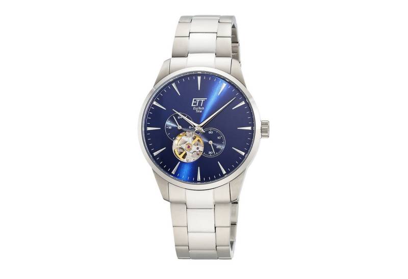 ETT Automatikuhr Motion Drive EGS-40402-31M, Armbanduhr, Herrenuhr, Mechanische Uhr, Edelstahlarmband, analog von ETT