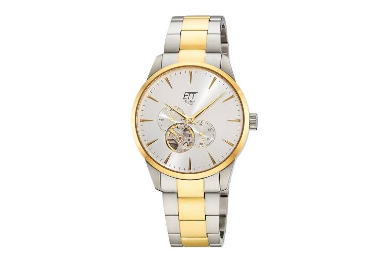 ETT Automatikuhr Motion Drive EGS-40403-41M, Armbanduhr, Herrenuhr, Mechanische Uhr, Edelstahlarmband, analog von ETT