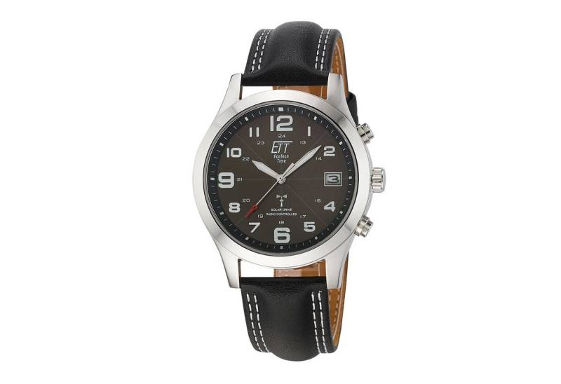ETT Funkuhr Eco Tech Time Solar Drive Funk Gobi Herrenuhr - EGS-11488-22L von ETT