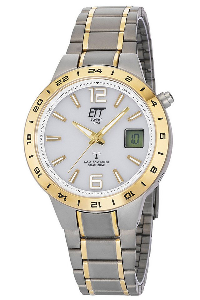 ETT Solaruhr Armbanduhr Titan Bicolor von ETT