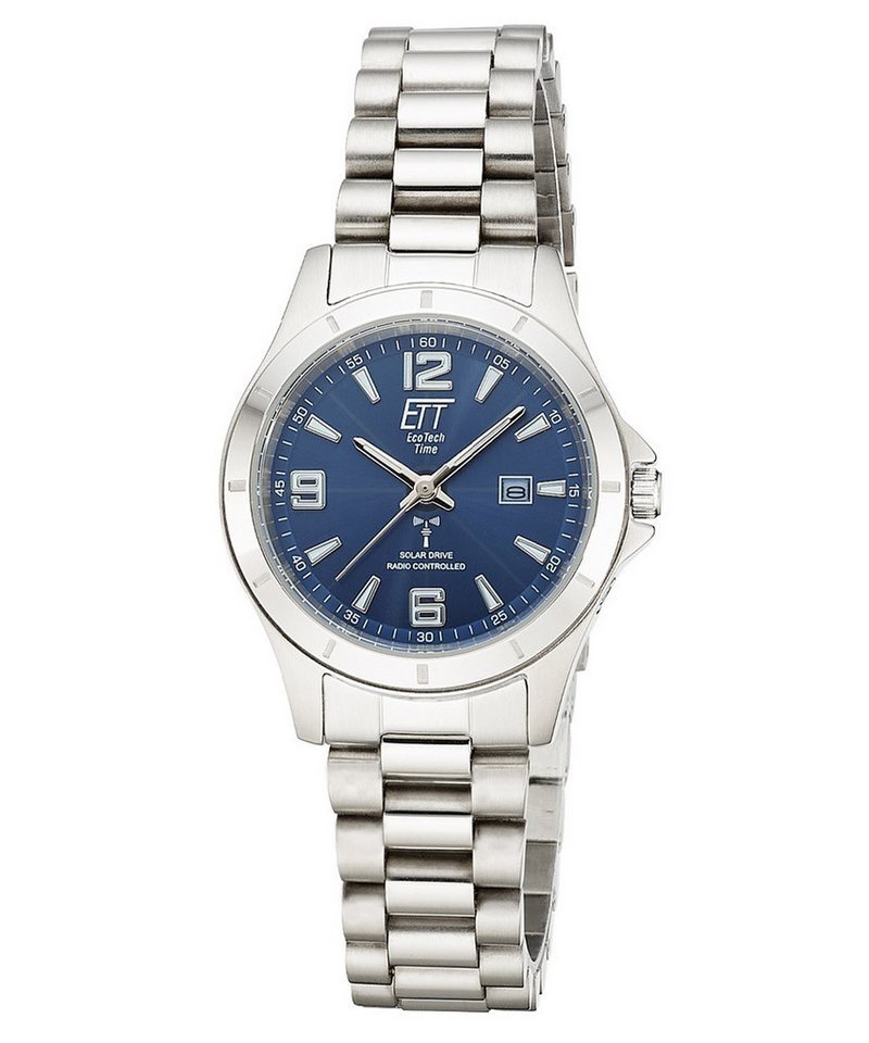 ETT Solaruhr Funk-Solar Gobi Lady Stahl/Blau von ETT