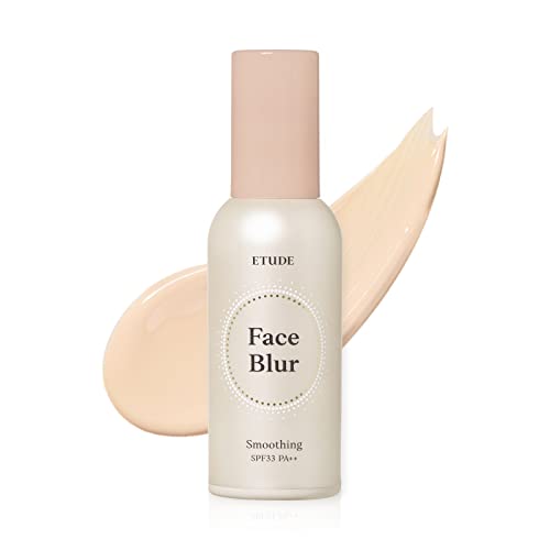 ETUDE Face Blur Smoothing SPF 33 PA ++ (21AD) | Multi-Makeup Coral Base Primer with Smoothening Effect and UV Rays Protection for a Milky Skin | Korean Makeup von ETUDE