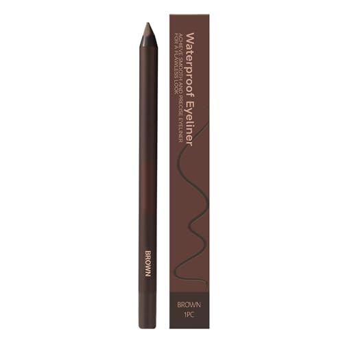 Eye Liner Bleistift, 2-in-1 Retractable Eyeliner Smudge Proof Eye Liner Augenbrauenstifte lang anhaltende Schönheit Make-up glattes Augenbrauenstift für Frauen Mädchen von EUBEISAQI