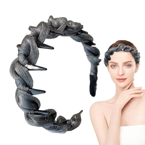 Haarspange Mit Zähnen - Anti-Rutsch Stirnband Für Damen Mit Zähnen,Mode Frisuren Zubehör Leichtes Haarschmuck Für Freundin Schwester Ehefrau von EUBEISAQI