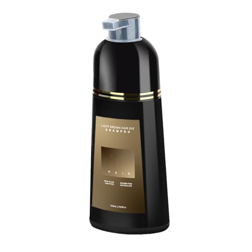 Shampoo Haarfärbemittel – 500 ml Haarfärbe-Shampoo Haarfarben-Shampoo Multi-Haarfarben-Shampoo für Haare | Rückenhaar-Shampoo, Instant-Haarfärbe-Shampoo für Männer und Frauen von EUBEISAQI