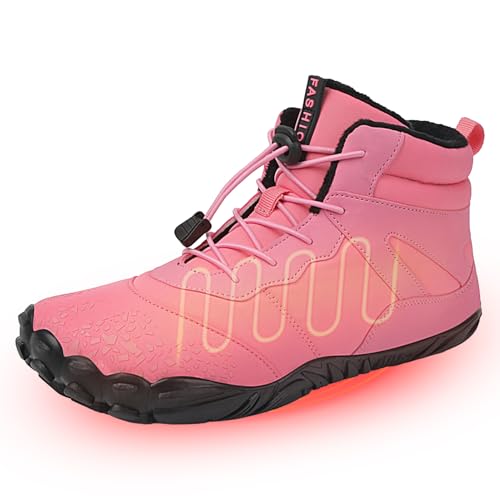 wasserdichte Barfußschuhe - Barfußschuhe für Frauen wandern | wasserdichte Nicht-Rutsch-Stiefel für Trail Gym Fitnessstudio Outdoor-Reisen täglicher Kleidung Training Laufwerk Training Heben von EUBEISAQI