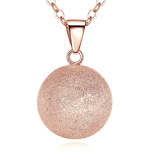 EUDORA Harmony Ball Schwangerschaft Bola Klangkugel Kette Engelrufer Anhänger Halskette Originelles Geschenk für Damen Mutter, 30inch + 45inch EUDORA Harmony Ball Schwangerschaft Bola Klangkugel Kette Engelrufer Anhänger Halskette Originelles Geschenk für Damen Mutter, 30inch + 45inch von EUDORA Harmony Ball