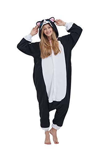 EUFANCE Adult Animal Onesies Pyjamas, Unisex Pyjamas Cosplay Kostüm Nachtwäsche Halloween Homewear Loungewear… von EUFANCE