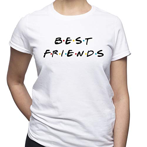 Best Friends Friends Tv Show Damen T-Shirt Weiß S von EUGINE DREAM