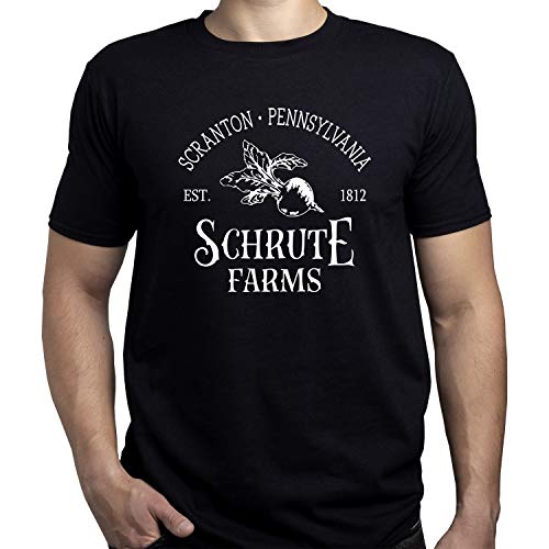 Schrute Farms The Office Gift Herren T-Shirt Schwarz XXL von EUGINE DREAM