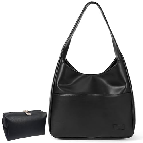 EUIEUT Tragetaschen für Damen Groß Handtasche Women's Tote Bag Beuteltasche PU Umhängetasche Shoulder Bag Tragetasche Schultertasche Schulterhandtasche mit klein Geldbörse für den täglichen Gebrauch von EUIEUT