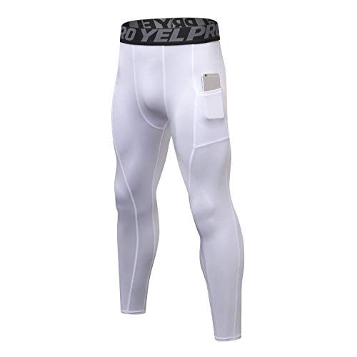 EULLA Herren Formende Legging, Bianco, XL von EULLA