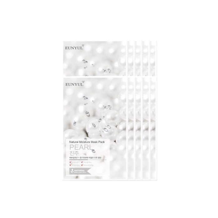EUNYUL - EUNYUL - Natural Moisture Mask Pack - Pearl - 10pcs set von EUNYUL