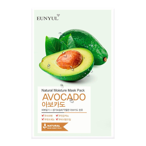 EUNYUL - Natural Moisture Mask Pack - Avocado - 1stück von EUNYUL
