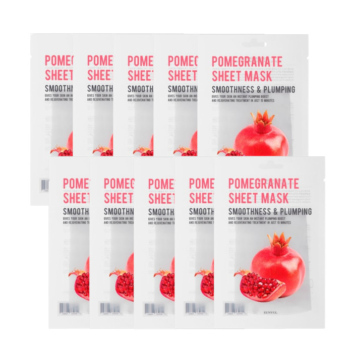 EUNYUL - Purity Pomegranate Sheet Mask - 10pcs set von EUNYUL
