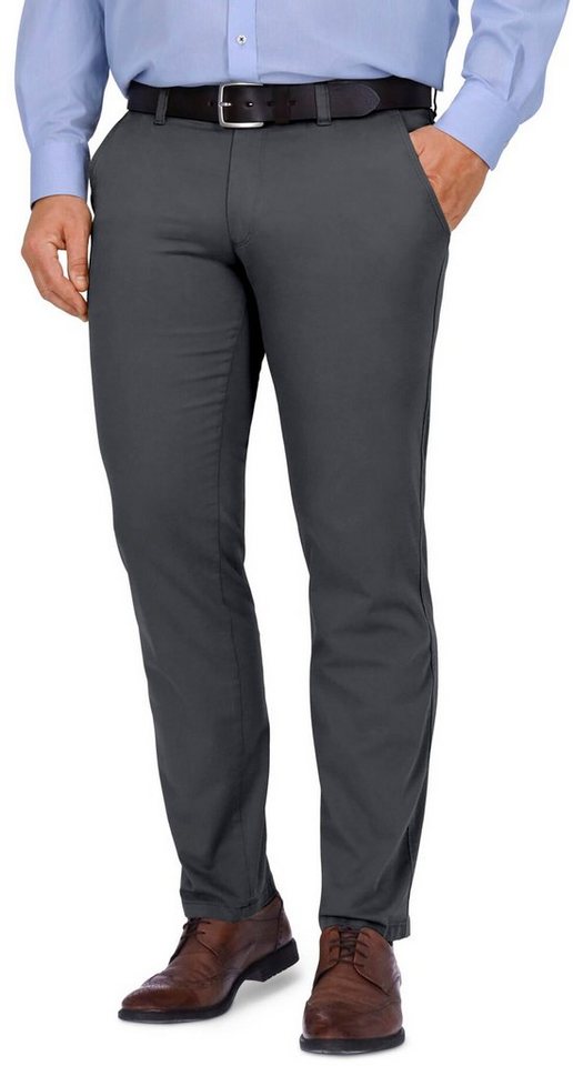EUREX by BRAX Stoffhose Baumwoll-Stretch-Hose anthrazit Jim von EUREX by BRAX