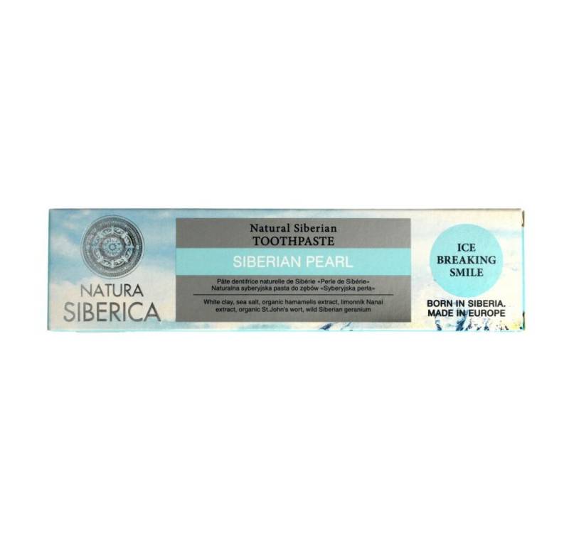 EUROBIOLAB Zahnpasta Natura Siberica Natural Siberian Toothpaste Siberian Pearl 100g von EUROBIOLAB