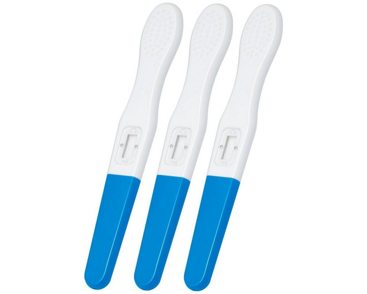 EUROPAPA Schwangerschaftstest Frühschwangerschaftstest Über 99% Genauigkeit, 3-tlg., hCG Selbsttest, 25 mlU/ml Sensitivität, Schnellerkennung in 5 Minuten von EUROPAPA