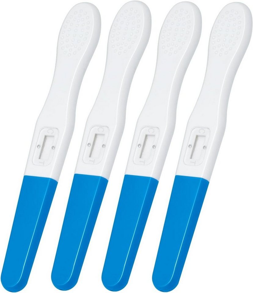 EUROPAPA Schwangerschaftstest Frühschwangerschaftstest Über 99% Genauigkeit, 4-tlg., hCG Selbsttest, 25 mlU/ml Sensitivität, Schnellerkennung in 5 Minuten von EUROPAPA