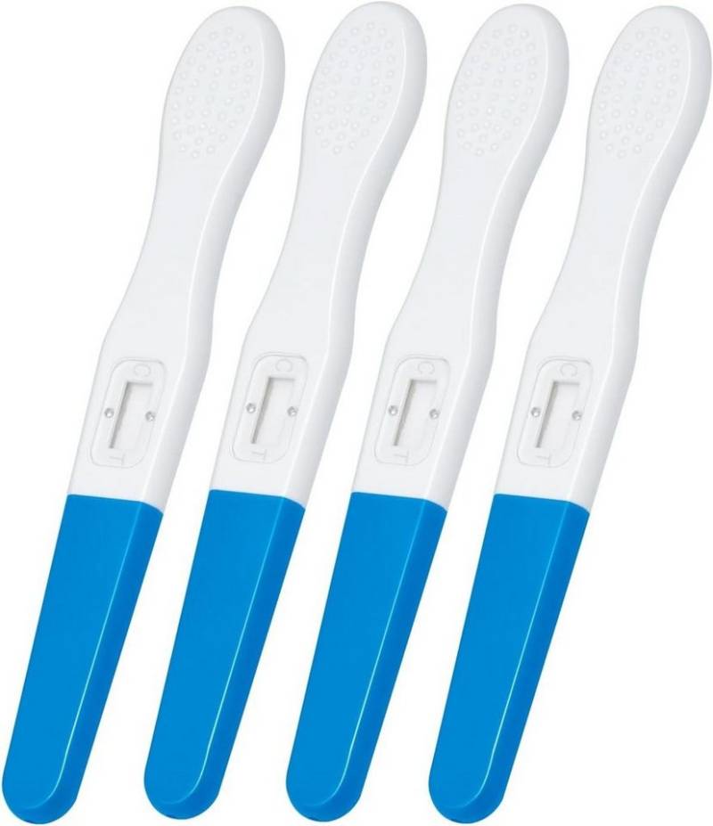 EUROPAPA Schwangerschaftstest Frühschwangerschaftstest Über 99% Genauigkeit, 4-tlg., hCG Selbsttest, 25 mlU/ml Sensitivität, Schnellerkennung in 5 Minuten von EUROPAPA