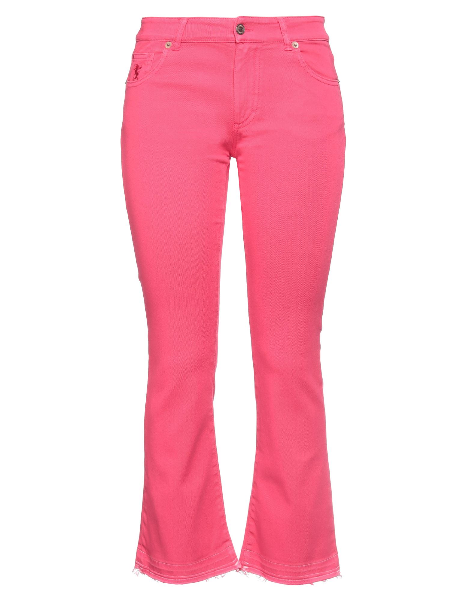 AVANTGAR DENIM by EUROPEAN CULTURE Hose Damen Fuchsia von AVANTGAR DENIM by EUROPEAN CULTURE