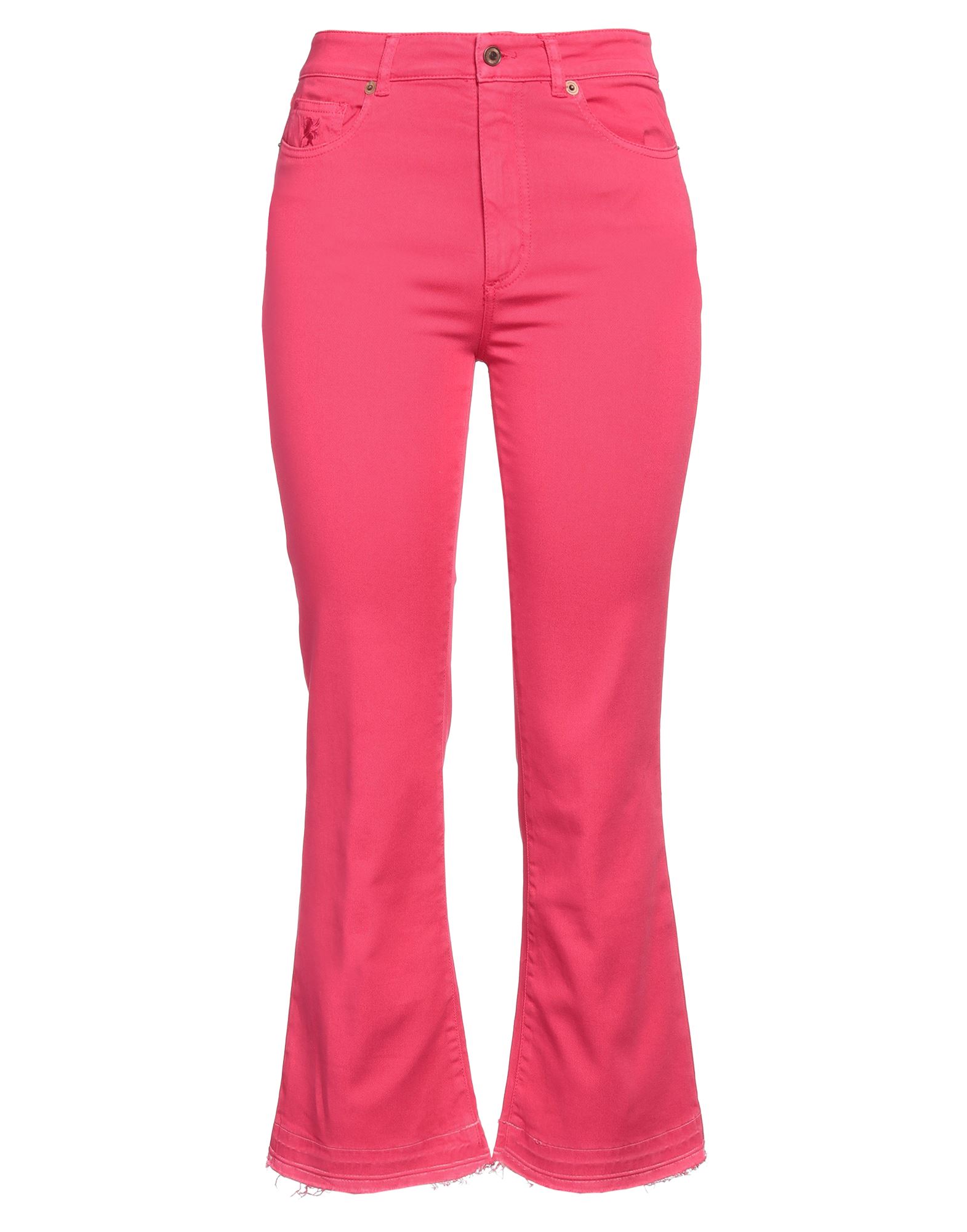 AVANTGAR DENIM by EUROPEAN CULTURE Hose Damen Fuchsia von AVANTGAR DENIM by EUROPEAN CULTURE