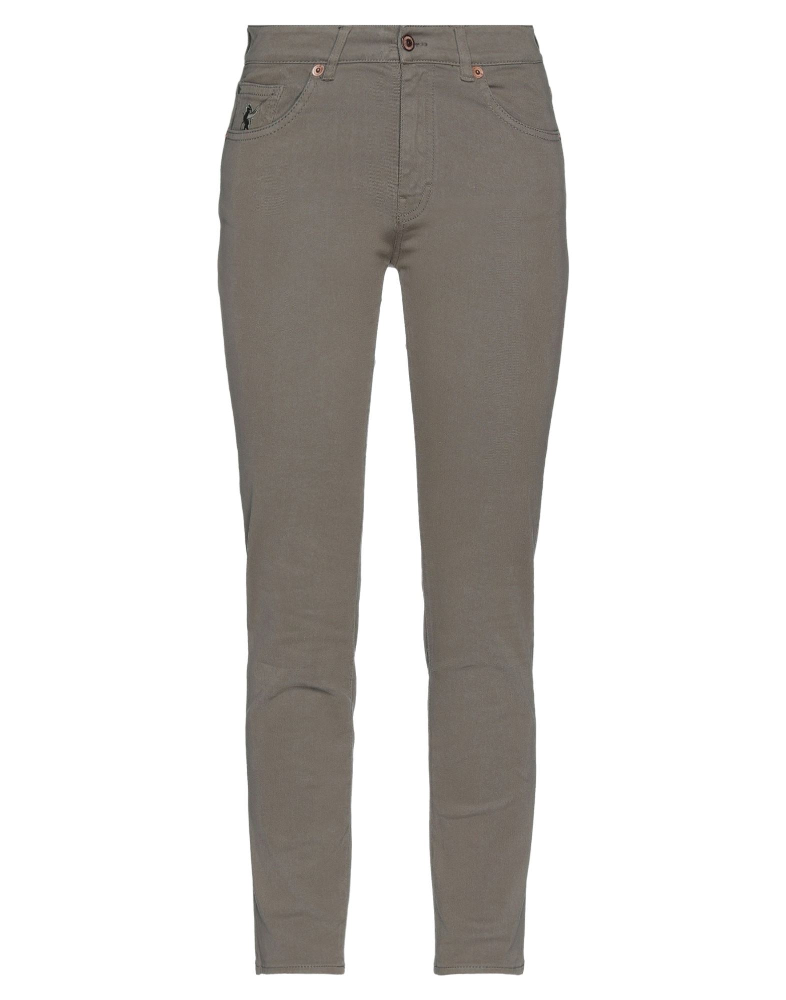 AVANTGAR DENIM by EUROPEAN CULTURE Hose Damen Khaki von AVANTGAR DENIM by EUROPEAN CULTURE