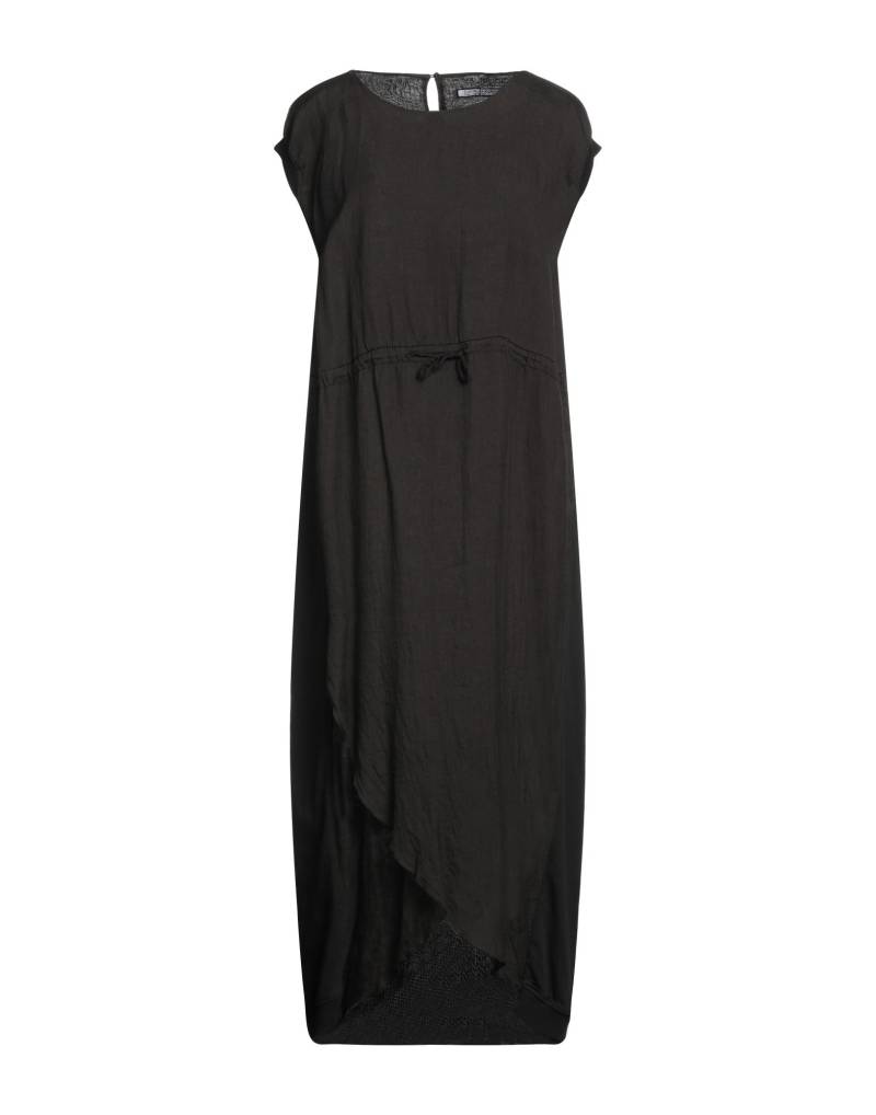 EUROPEAN CULTURE Midi-kleid Damen Schwarz von EUROPEAN CULTURE