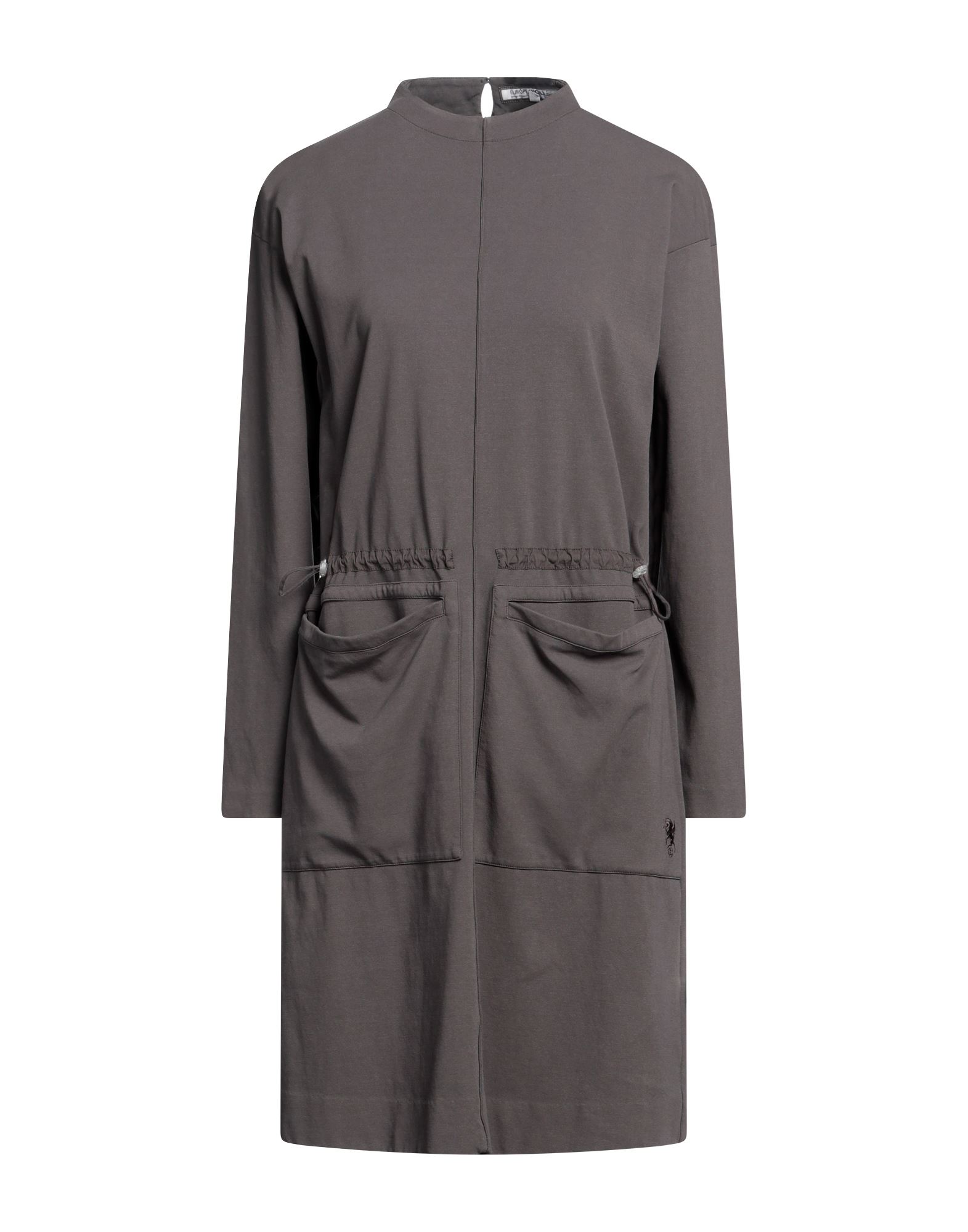 EUROPEAN CULTURE Mini-kleid Damen Dunkelbraun EUROPEAN CULTURE Mini-kleid Damen Dunkelbraun von EUROPEAN CULTURE